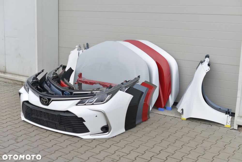 MASKA ZDERZAK BŁOTNIK LAMPA PAS BELKA GRILL TOYOTA COROLLA E21 SEDAN KOMBI HATCHBACK - 4