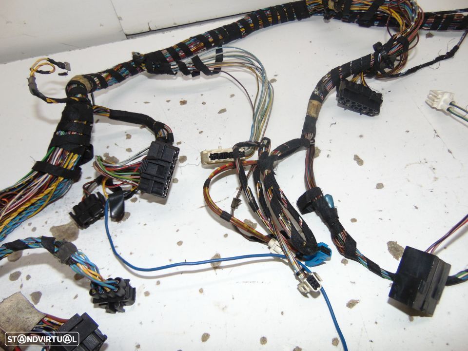 Bmw 735i e32 cablagem do tablier - 3