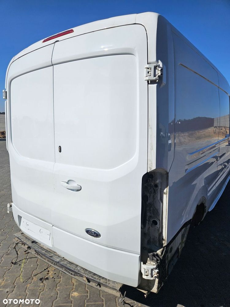 drzwi tył tylne prawe kompletne ford transit mk8 2014- frozen white - 2