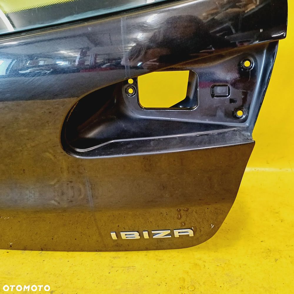 KLAPA TYŁ TYLNA SZYBA BAGAŻNIKA SEAT IBIZA III 5D HB LAK. LC9Z NR523 - 8