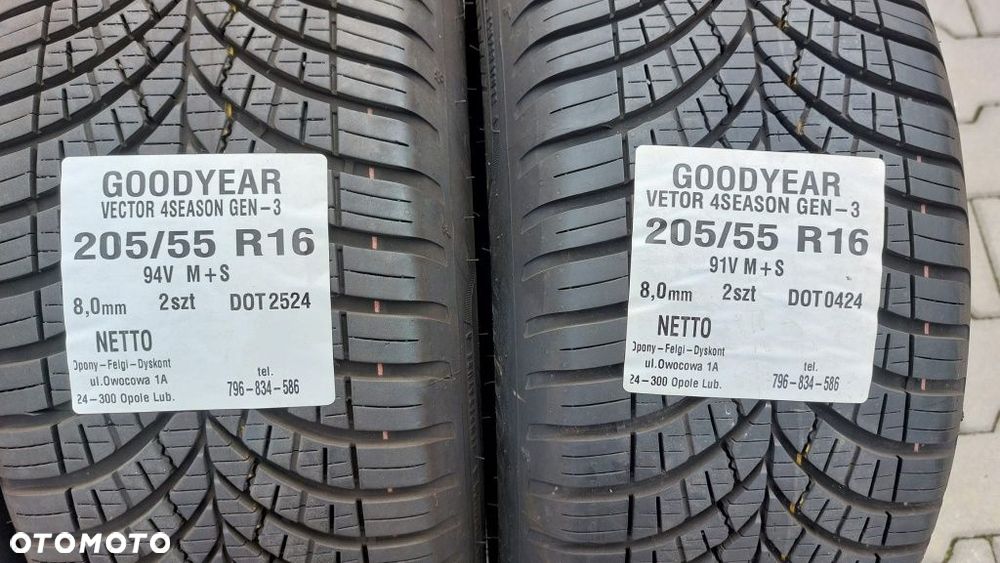 Opony Goodyear 205 55 R16 Rok 2024 - 2