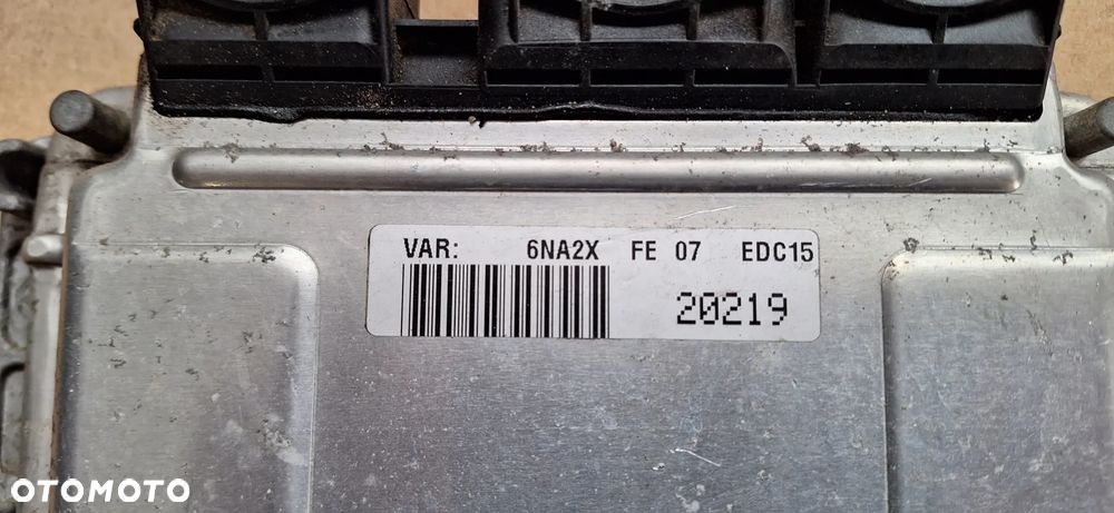 KOMPUTER STEROWNIK SILNIKA PEUGEOT CITROEN 2.0 HDI 0281010595 - 6