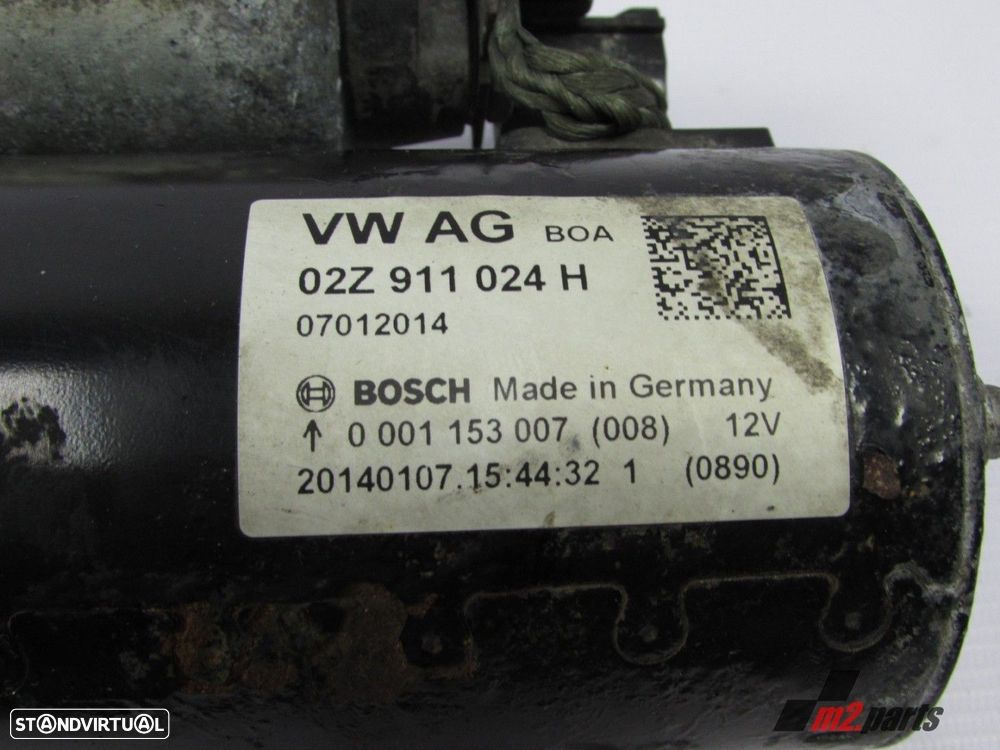 Motor de arranque Seminovo/ Original AUDI A3 (8P1)/AUDI A1 (8X1, 8XK)/SEAT IBIZA... - 2