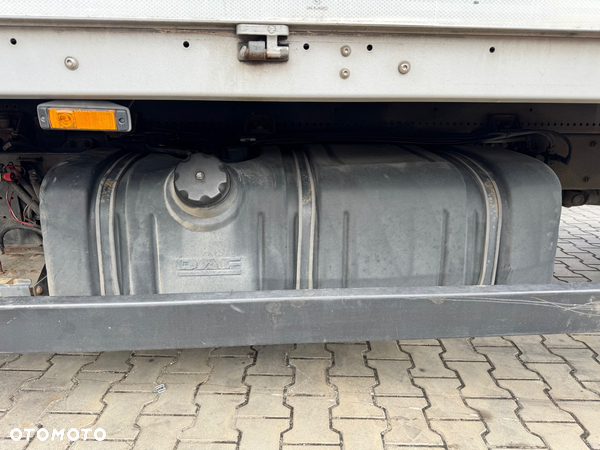 Kompletny zbiornik paliwa plastikowy, mocowanie, smok Daf LF
