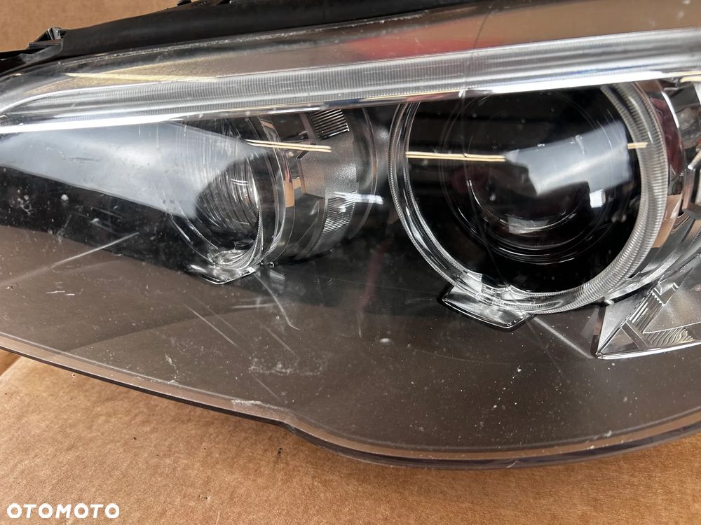 Bmw f10 f11 5 bi-xenon LIFT LCI  7460601-01 LAMPA REFLEKTOR PRZÓD PRZEDNIA PRZEDNI LEWA LEWY - 2