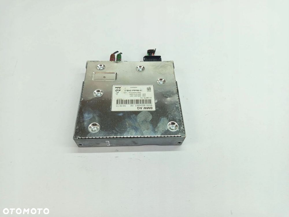 MODUŁ STEROWNIK TV DVB-T BMW X5 E70 X6 E71 9224301 - 5