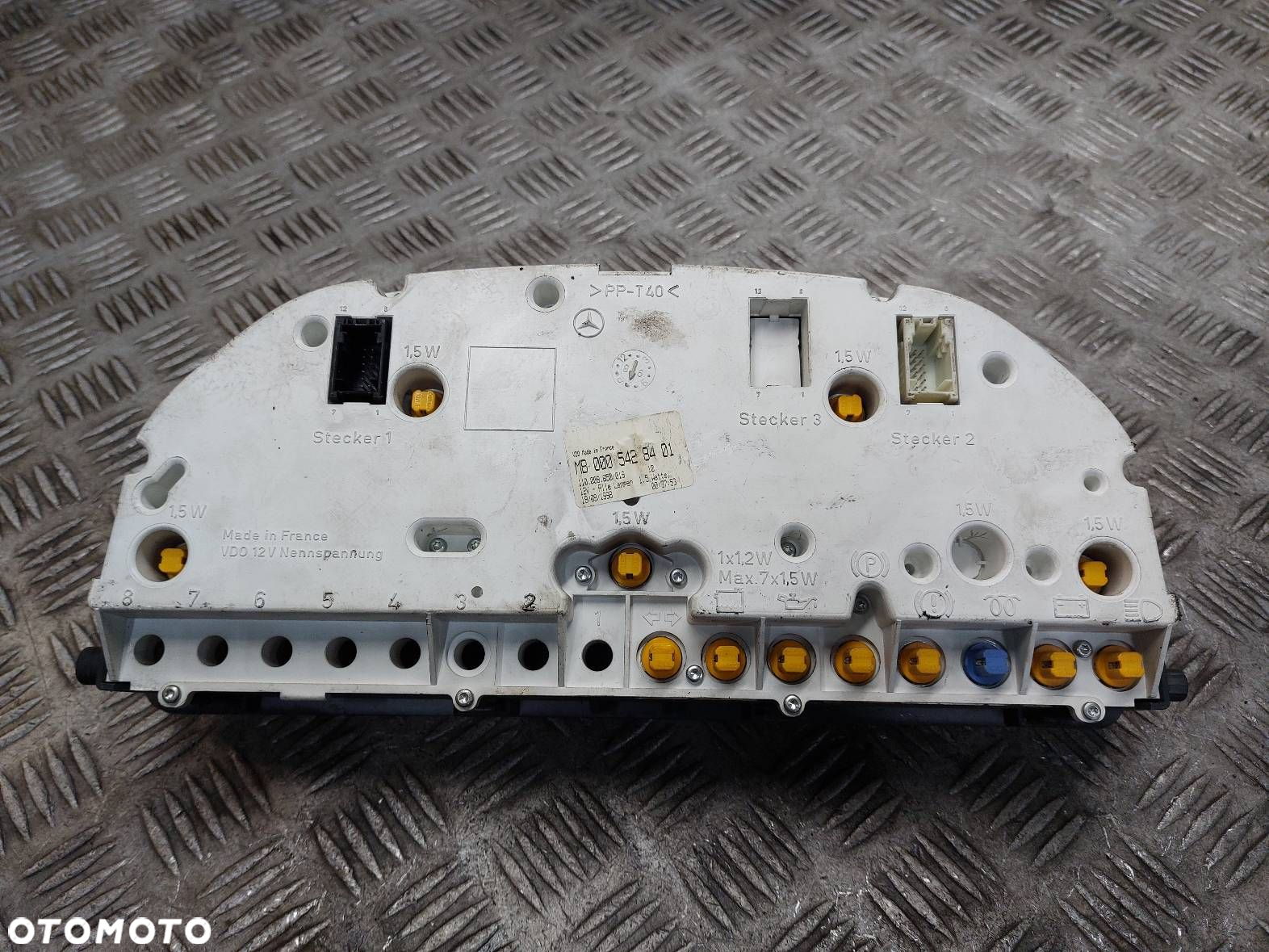 LICZNIK ZEGARY MERCEDES-BENZ VITO W638 2.3 D 0005428401 - 4