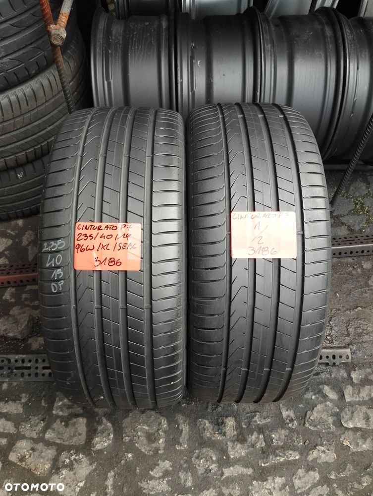 Opony letnie Pirelli Cinturato P7 235 40 19 96 W rant 2szt. - 1