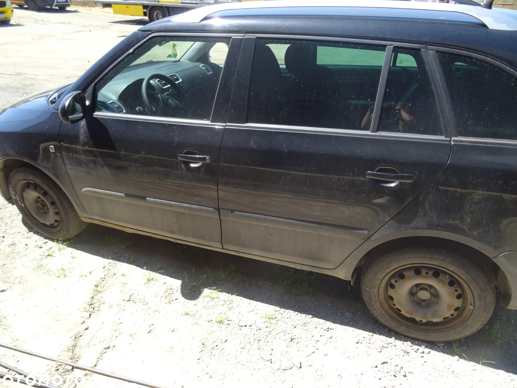 Skoda Fabia 2008 lakier(9910) na części maska błotnik zderzak drzwi klapa - 4