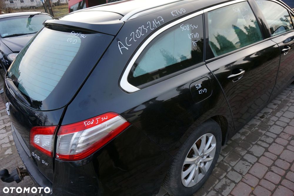 ĆWIARTKA BŁOTNIK TYLNY PRAWY 508 I SW KOMBI KTVD 8525YL 8533GG PEUGEOT 2010-2018 - 2
