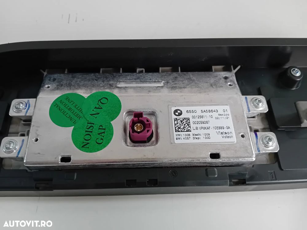 Display Navigație 10,25” BMW G20 G21 G22 G23 G26 G42 – Cod OEM 5A58643 - 6