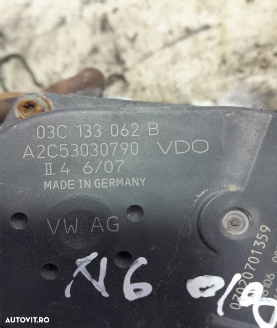 Clapeta acceleratie 1.4 benzina 03c133062b Volkswagen VW Polo 4 9N seria - 2