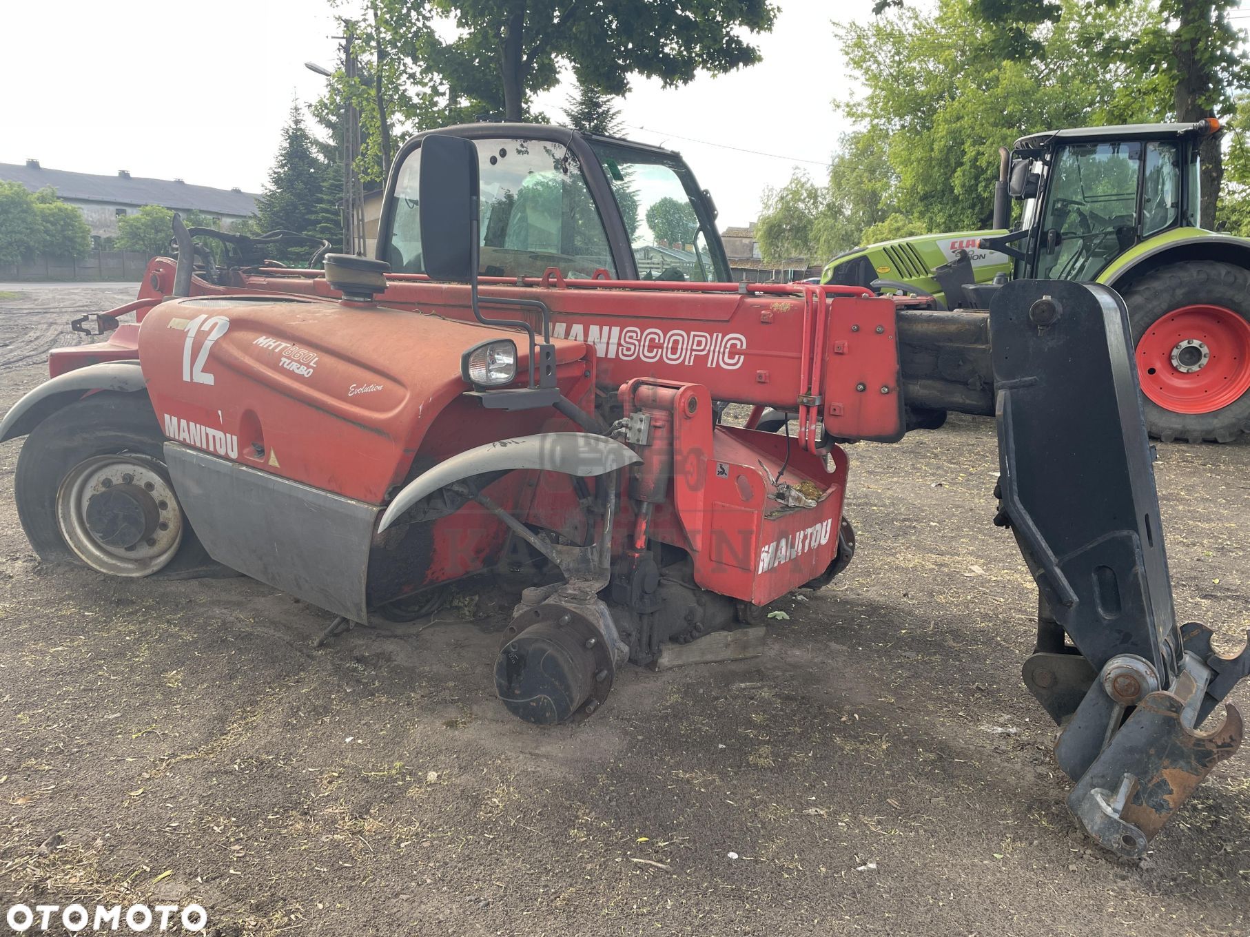Manitou MHT 860  - maszt siłownik karetka - 1