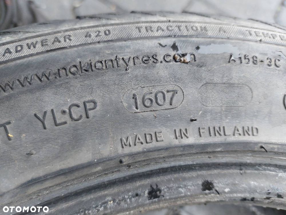 OPONY ZIMOWE 4 SZT 205/55R16 2007R NOKIAN WR - 5