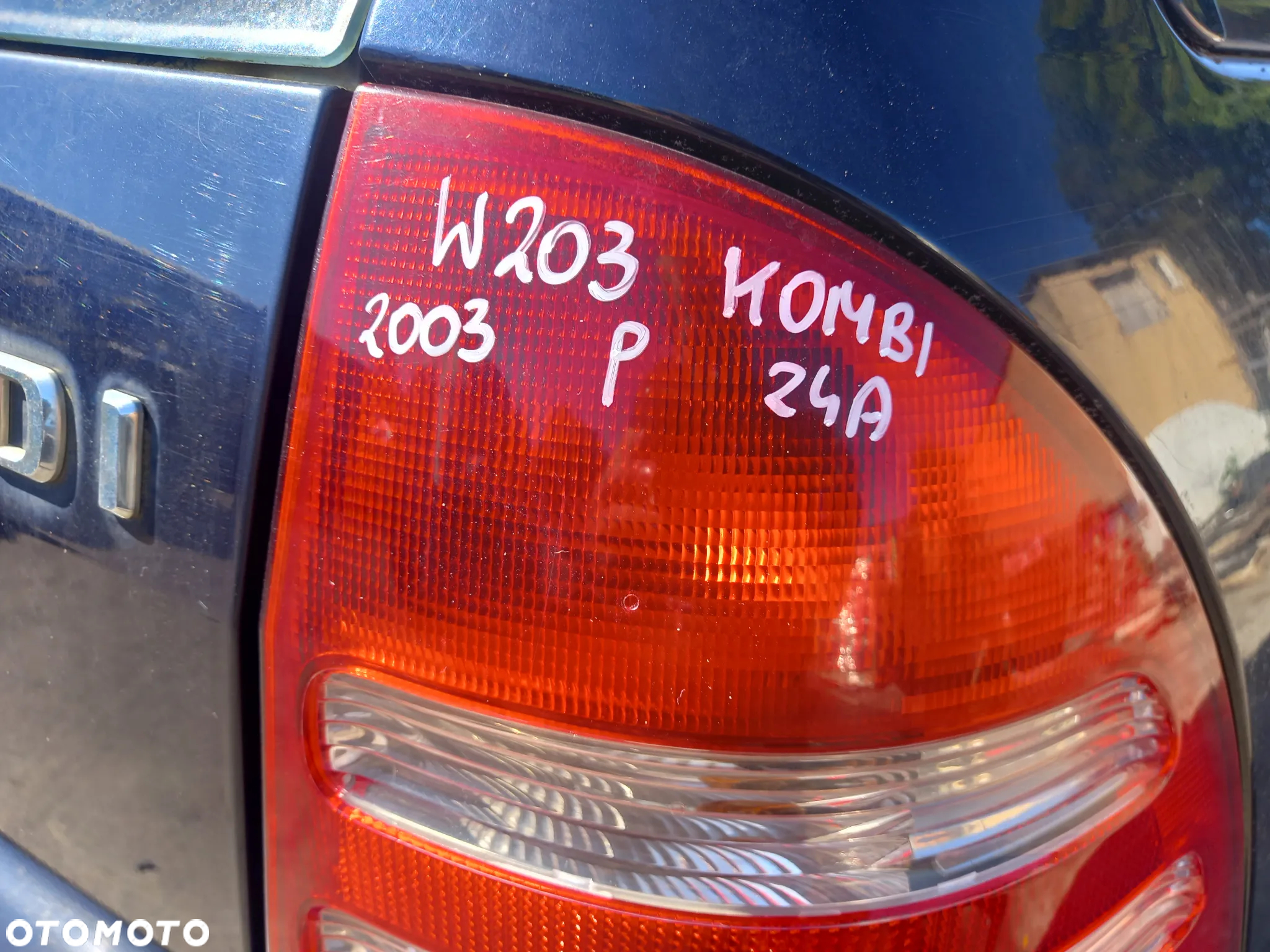 MERCEDES C W203 LAMPA PRAWY TYŁ PRAWA TYLNA KOMBI - 6