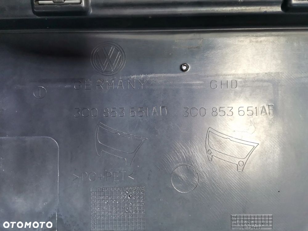 Atrapa Grill Chłodnicy VOLKSWAGEN PASSAT B6 3C 05-08 Oryginał - 11