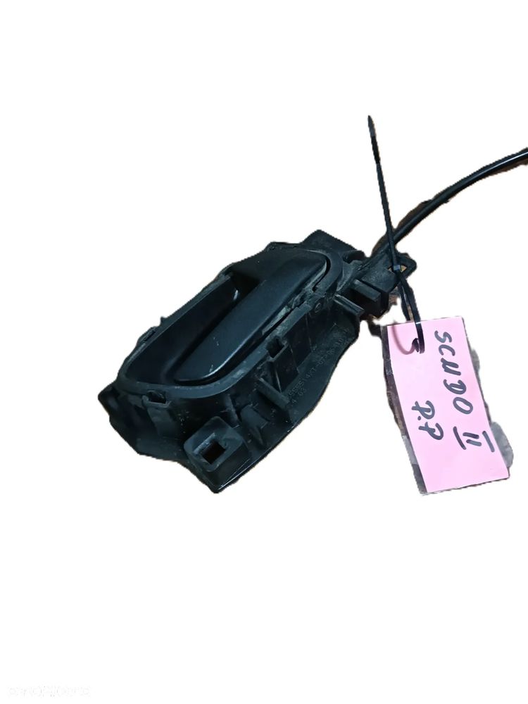 FIAT SCUDO II 06-13 r. ZAMEK DRZWI PRAWY PRZÓD + KLAMKA 9681334980 + - 2