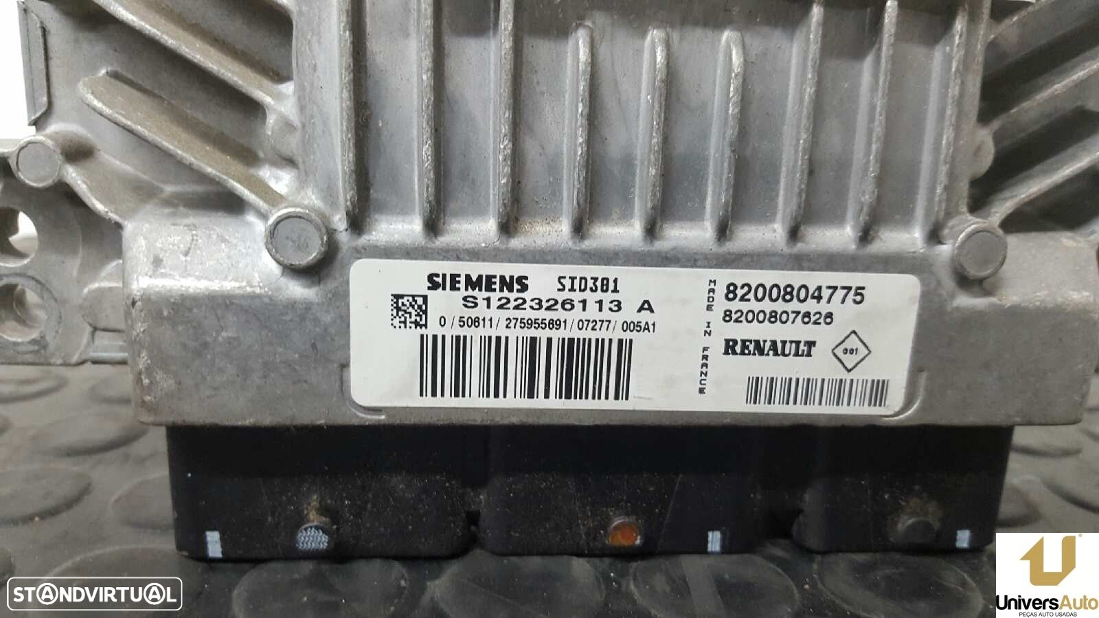 CENTRALINA DO MOTOR UCE RENAULT SCENIC II 1.9 DCI DIESEL - 7