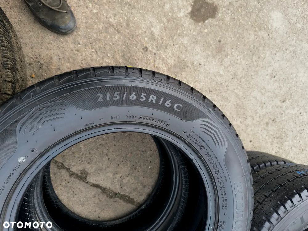 215/65R16C 16 C 109/107T Opony Letnie Lato DUNLOP ECONODRIVE ECONO DRIVE 7mm Legnica ALU-RAD 22r. 215/65 - 6