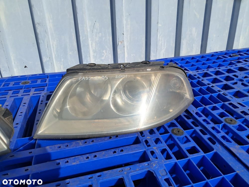 Volkswagen Passat B5 Lampa przednia lewa prawa Europa - 3