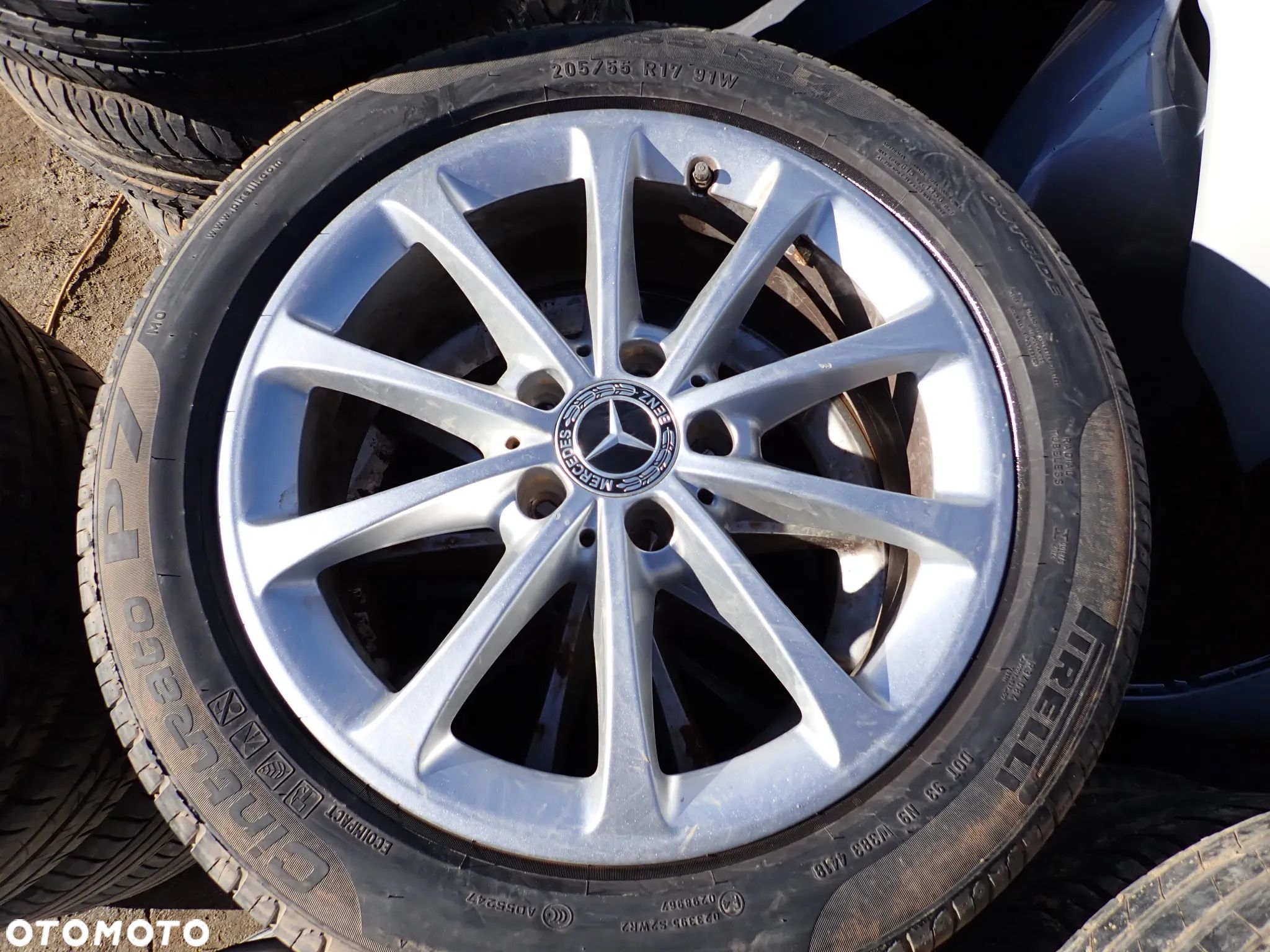 MERCEDES A B CLA GLA KOMPLET FELG 17' - 1