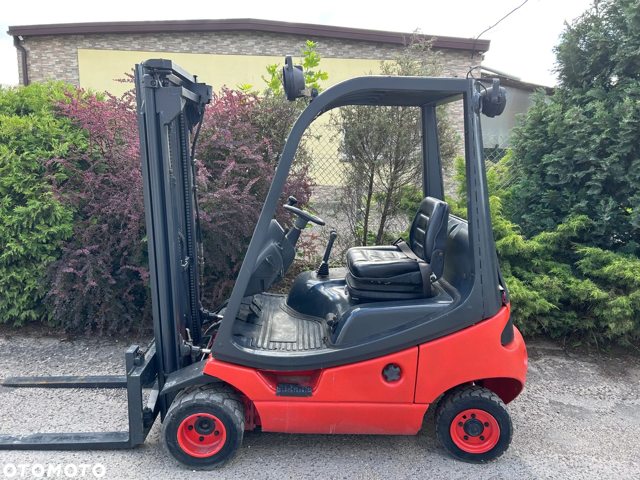 Linde H18, Diesel, Triplex 4,8m, przesuw - 1