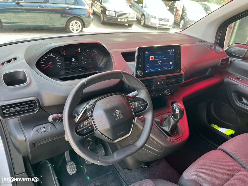Peugeot Partner | 1.5 HDI | Caixa Fibrada | 3 Lug. - 12