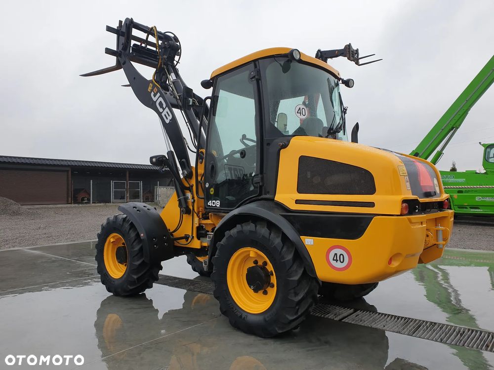 JCB 409 AGRI 40 KM/H WIDLY/ŁYŻKA SPROWADZONA SUPER STAN - 30