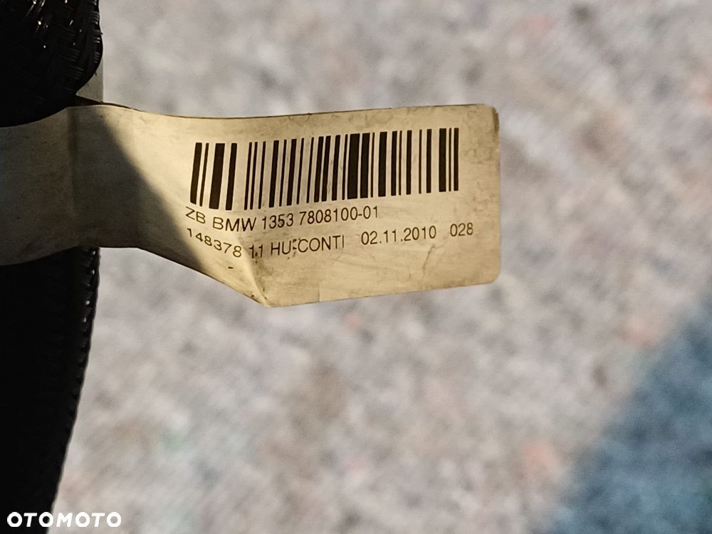 NR 29 Przewód wąż paliwa do BMW X5 E70 3.0 7808100 - 8