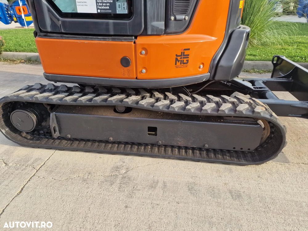 Hitachi ZX33U-6, Masa Operationala 3,7t, 2023, 1.305h, CUPLA RAPIDA HIDRAULICA+3 CUPE NOI, SistemAntifurt, Inst picon, senile 80% bune, Aer conditionat, Adancime sapare 5m, Ridica 2,8tone, Motor 25CP, posibilitate leasing 4 ani, CA NOU-PROMOTIE 36900 EUR+Tva - 13