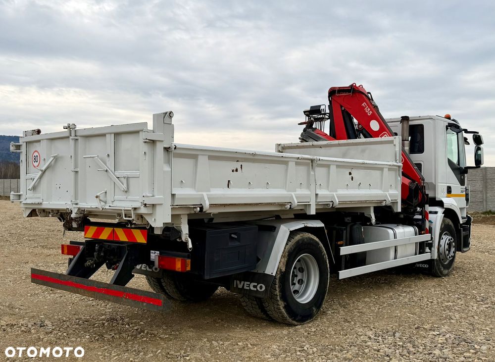 Iveco STRALIS 310 / WYWROTKA / HDS / FASSI F135 / HYDROBURTA / E5 EEV / 3 STRONNA / MANUAL - 4