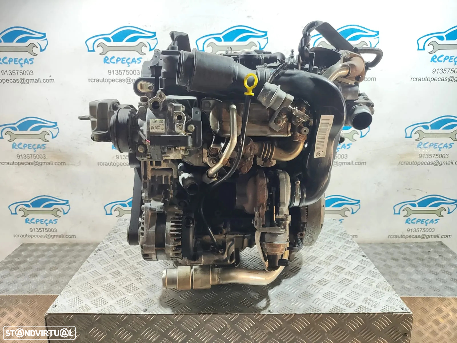 Motor Completo Opel 1.7 CDTI 16v 130cv A17DTS Denso - 2