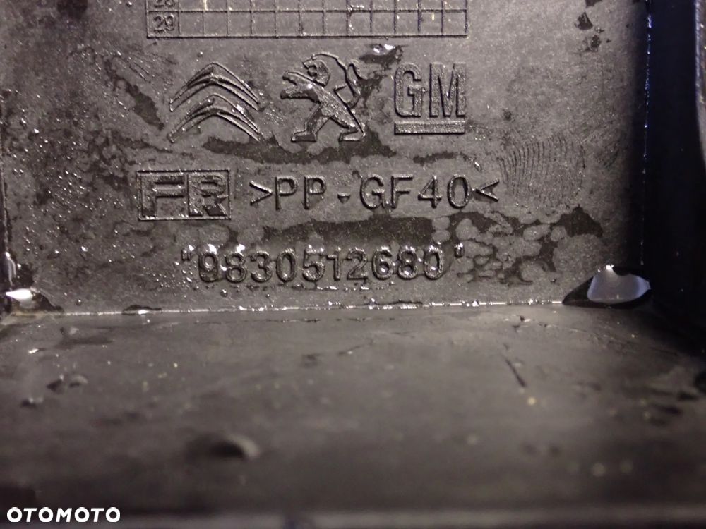 PEUGEOT RIFTER PAS PRZEDNI 9830512680 - 5