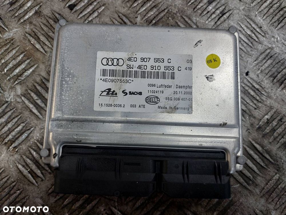 MODUŁ ZAWIESZENIA AUDI A8 D3 4E0907553C - 1