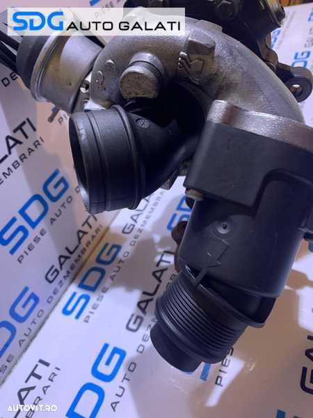 Turbo Turbina Turbosuflanta cu Actuator VW Tiguan 2.0 TDI CBAA CBAB 2008 - 2011 Cod 03L253016F - 4