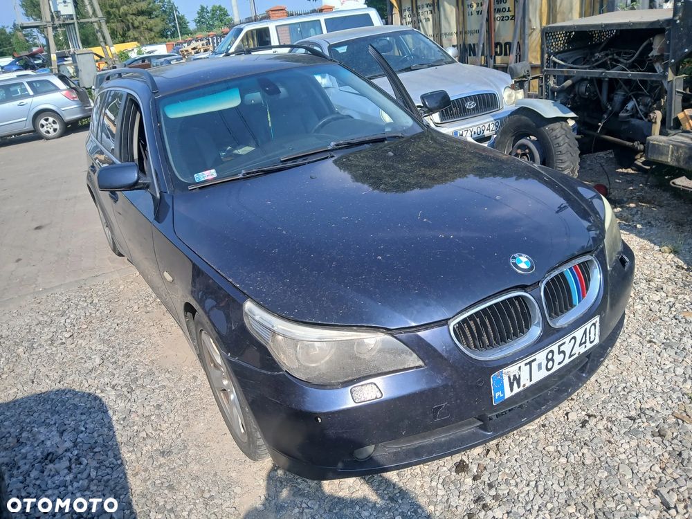 bmw 520D e61 e60 a35 maska zderzak lampa grill błotnik drzwi zbiornik paliwa szyba lusterko - 2