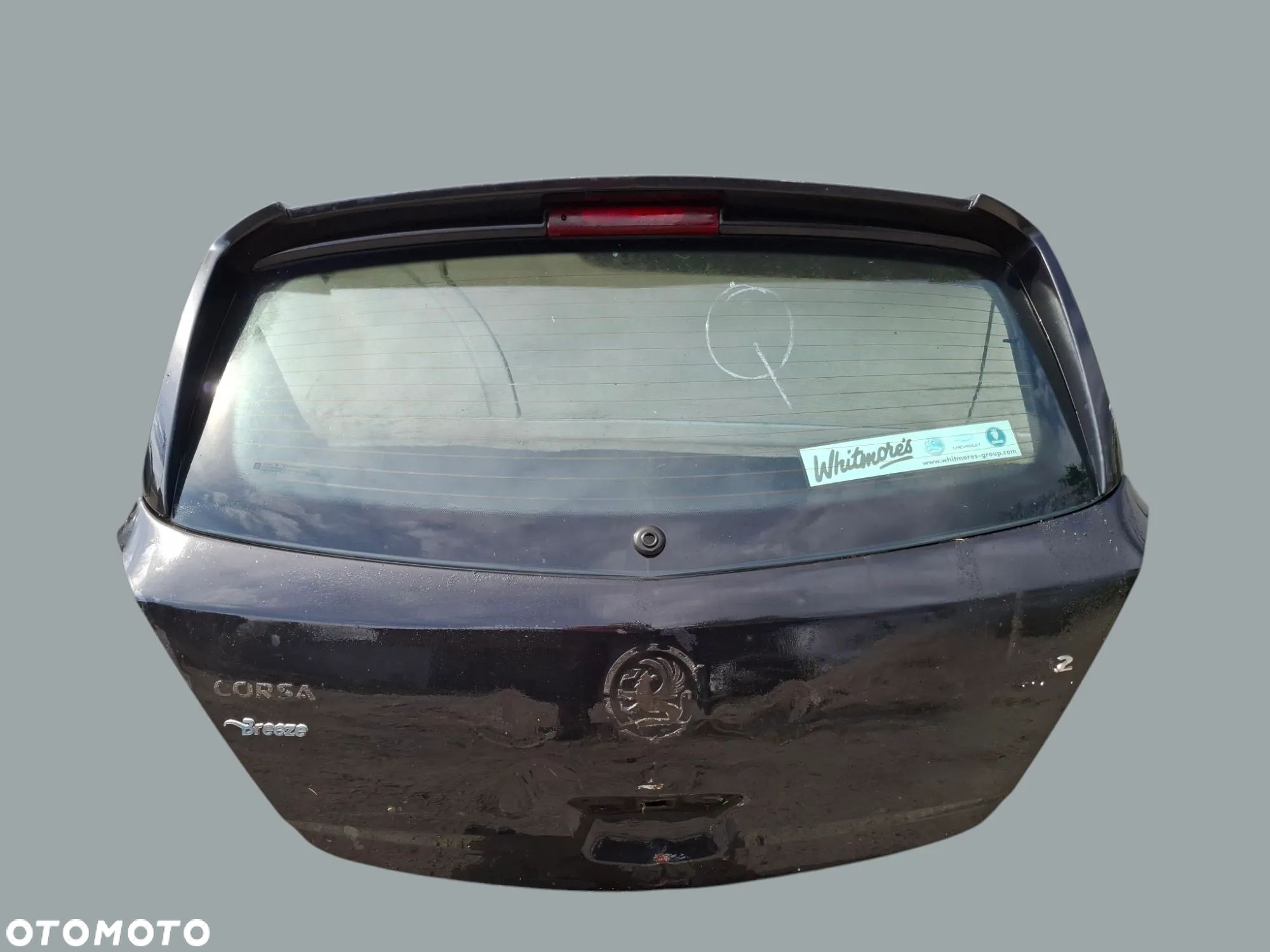 IRMSCHER KLAPA SZYBA LOTKA SPOJLER OPEL CORSA D 5D SLASK WYSYLKA - 1