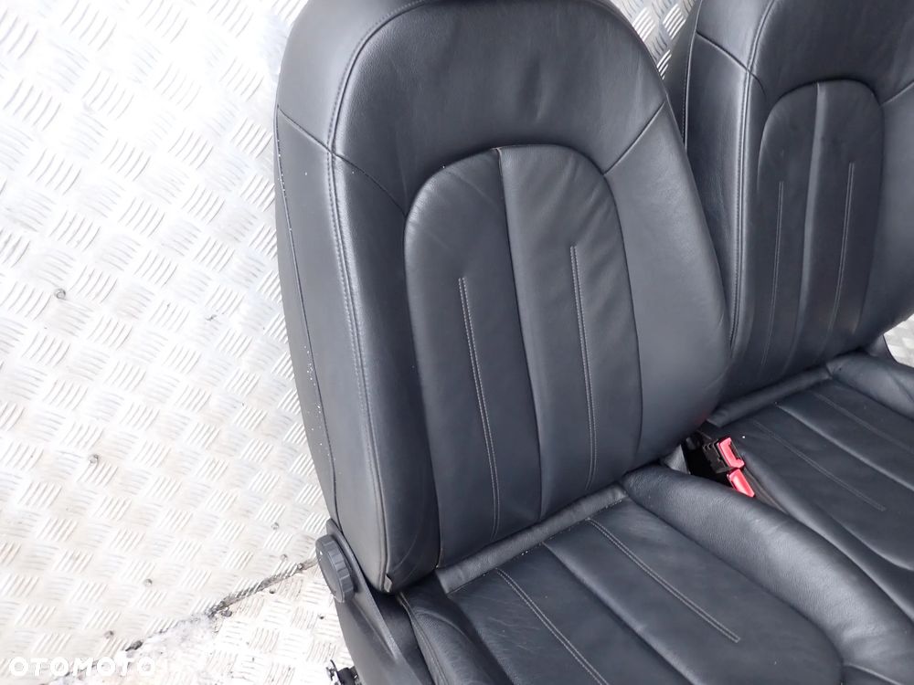 FOTELE  AUDI A6 C7 KOMBI SKÓRA KOMPLET - 9