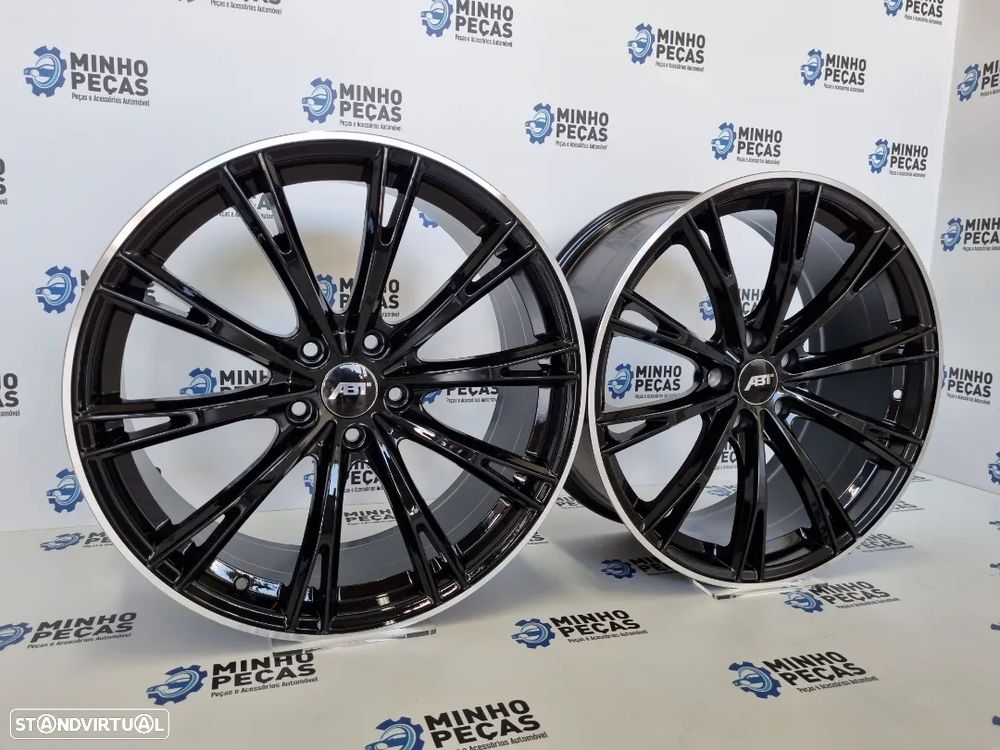 Jantes Look Audi ABT Sport GR em 19 Preto Brilho - 2