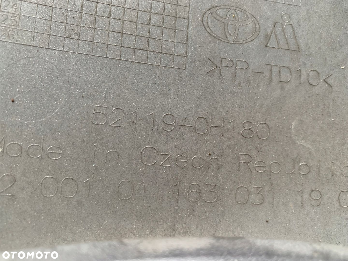 ZDERZAK PRZEDNI TOYOTA AYGO II LIFT 2018-2022 521190H180 - 8