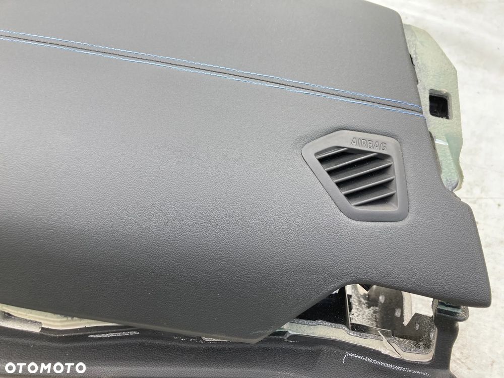 BMW 3 G20 G21 M3 G80 G81 M4 G82 G83 G22 G26 DESKA KONSOLA KOKPIT PULPIT PÓŁKA PARAPET AIRBAG KOLAN PODUSZKI POWIETRZNE KIEROWCY PASAŻERA KOLANOWA KURTYNY KURTYNA PASY PAS naprawa Raz2 !!! SKÓRA - 15