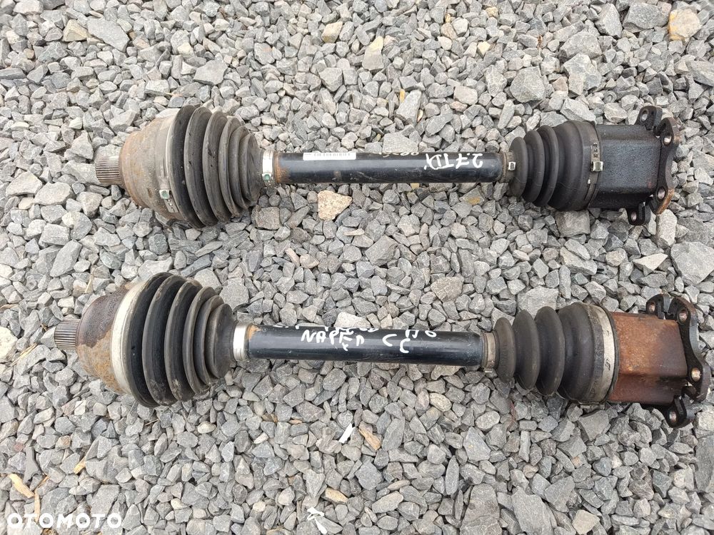 AUDI A6 C6 2.7 TDI 2WD PÓŁOŚ PRZEDNIA PRZÓD LEWA PRAWA 4F0407272T 4F0407271T - 1