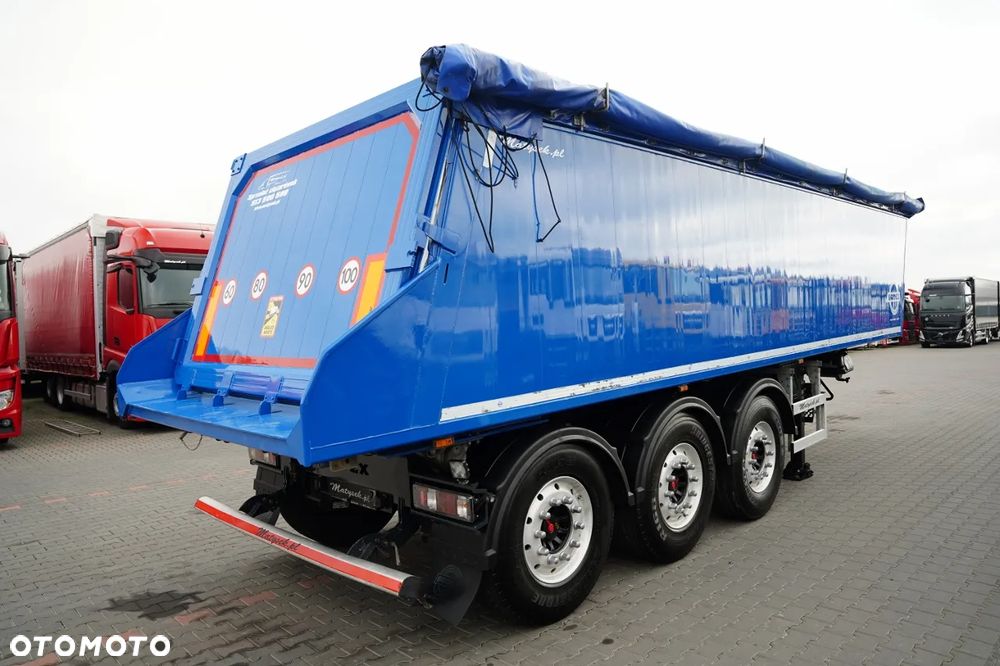 Bodex WYWROTKA 31 m3 / ALUMINIOWA / OŚ PODNOSZONA / SAF / ALUFELGI / - 8