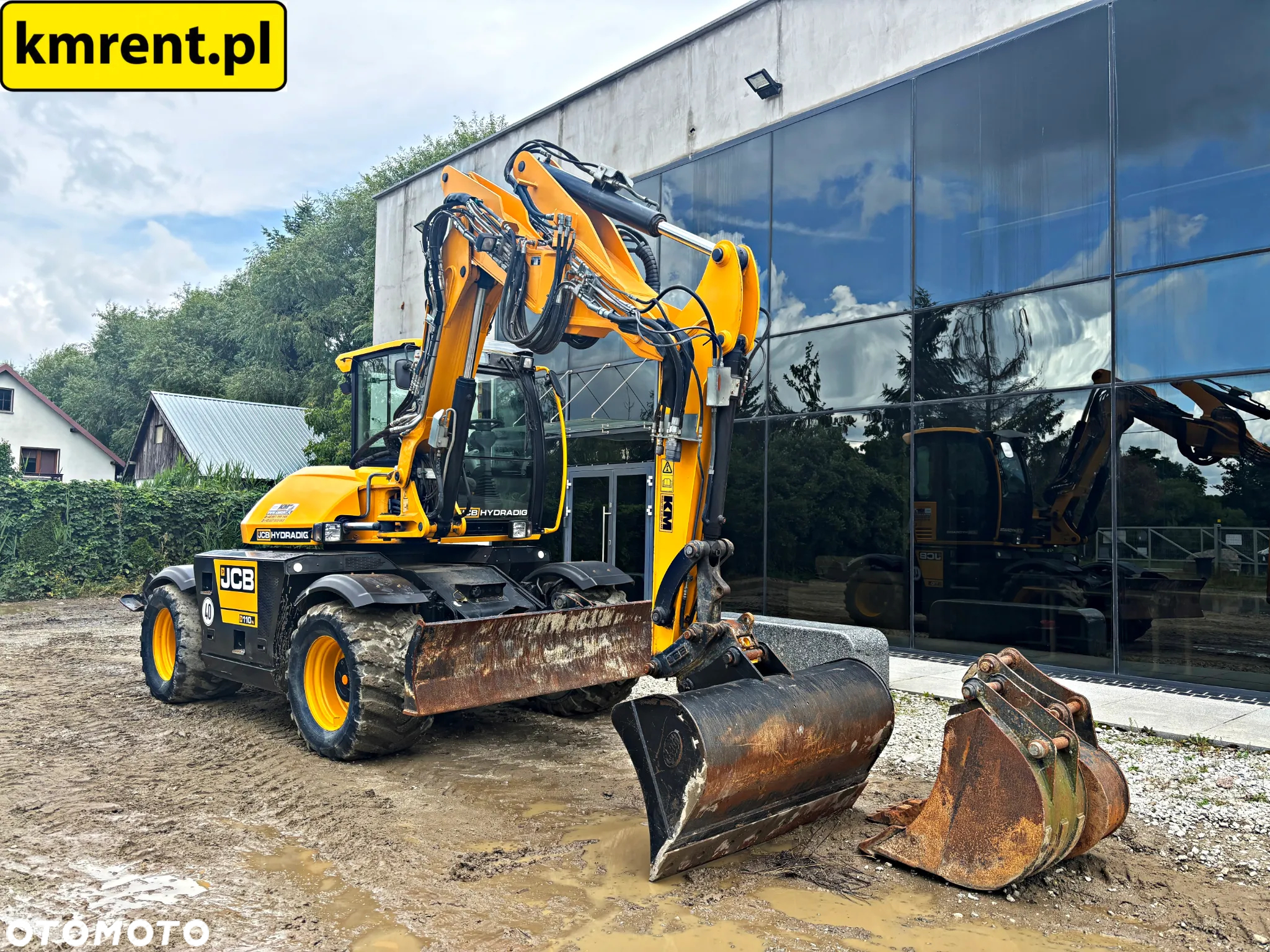 JCB HD110WT 4F KOPARKA KOŁOWA HYDRADIG 2018R. | LIEBHERR 311 312 JCB JS 130 KOMATSU 98 110 - 7