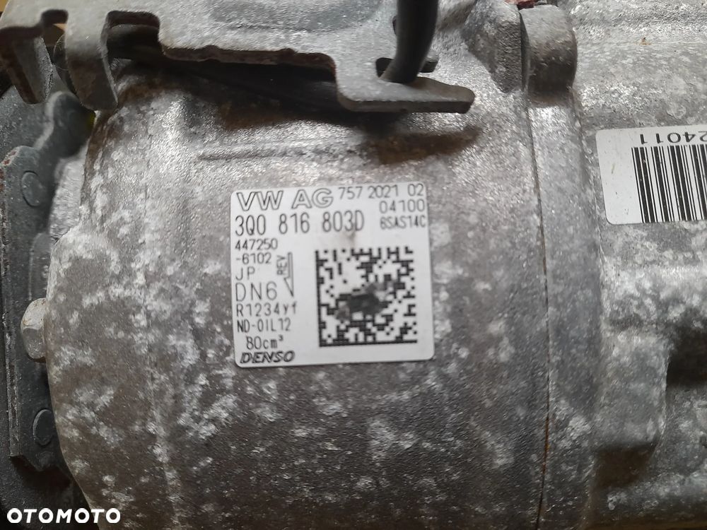 VW Passat B8 SEAT SKODA AUDI SPRĘŻARKA KLIMATYZACJI 3Q0816803D  Kompresor - 4