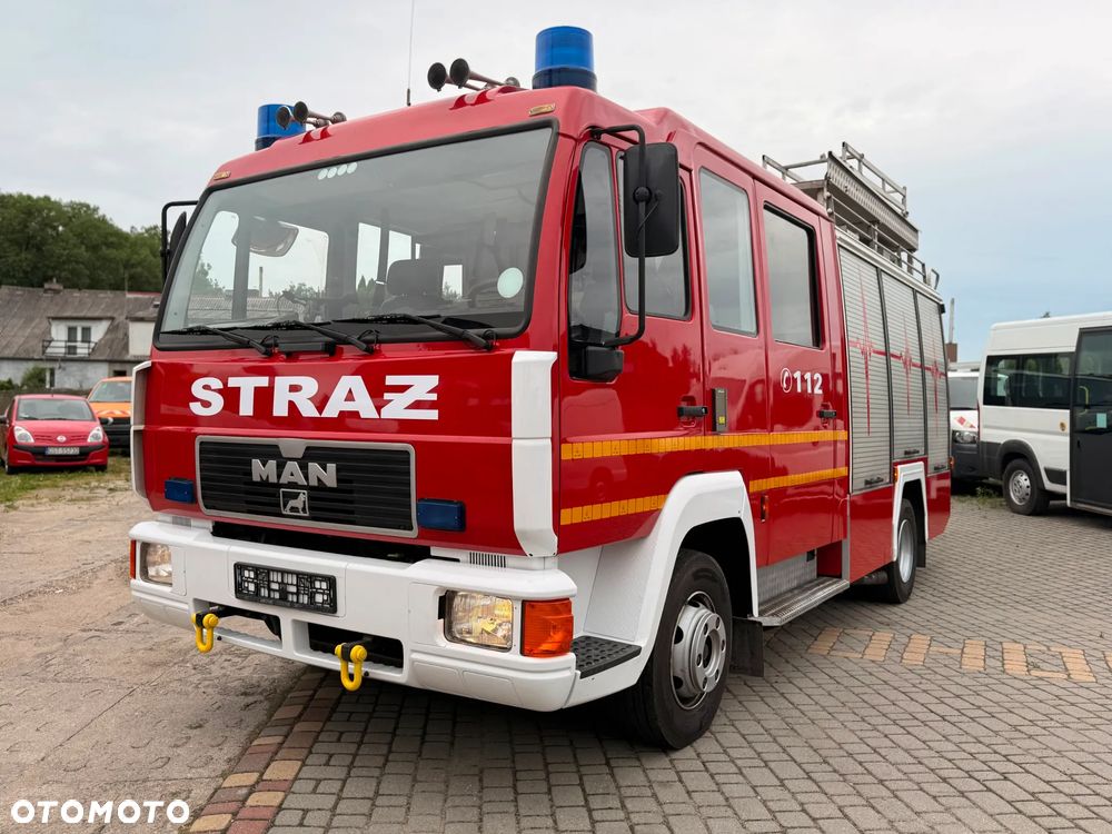 MAN LE 8.140 STRAŻ POŻARNA PIANA WODA NATARCIE CNBOP - 34