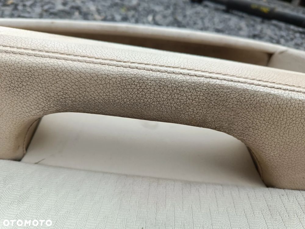 MERCEDES W211 BOCZEK TAPICERKA LEWY PRZÓD PRZEDNI BEŻOWY BEŻ BANAN MATERIAŁ - 8