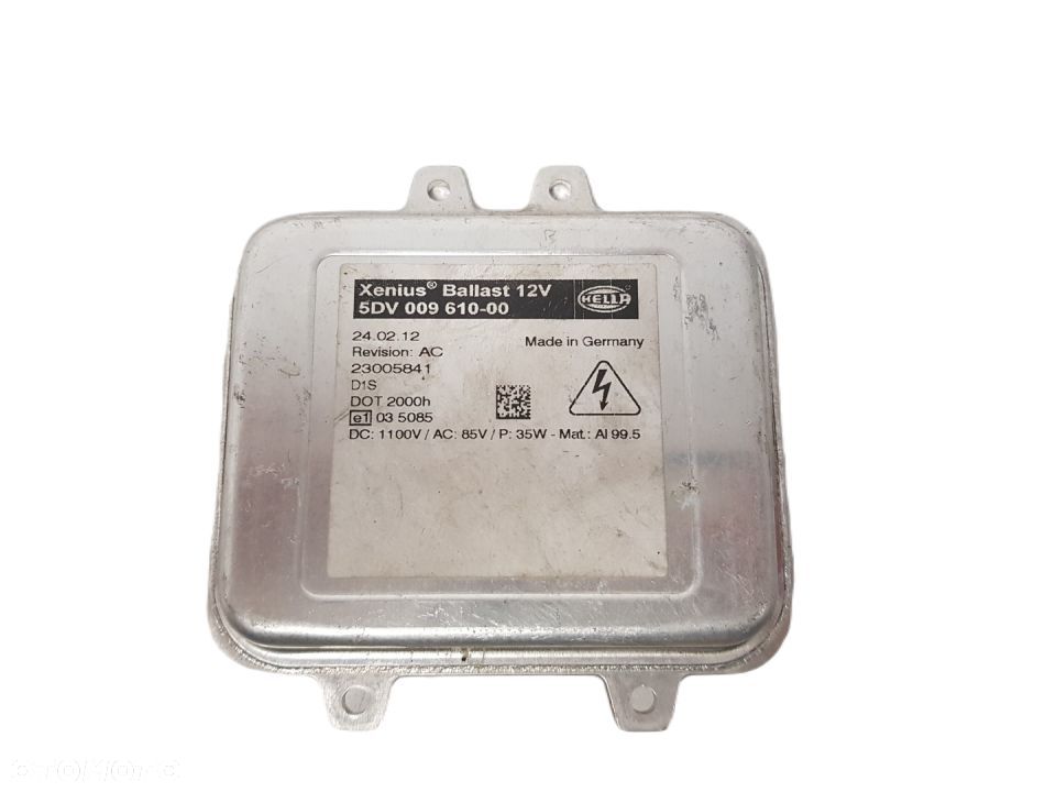 PRZETWORNICA MODUŁ LAMPY XENON AUDI MERCEDES BMW RENAULT NISSAN HELLA 5DV009610 5DV009610-00