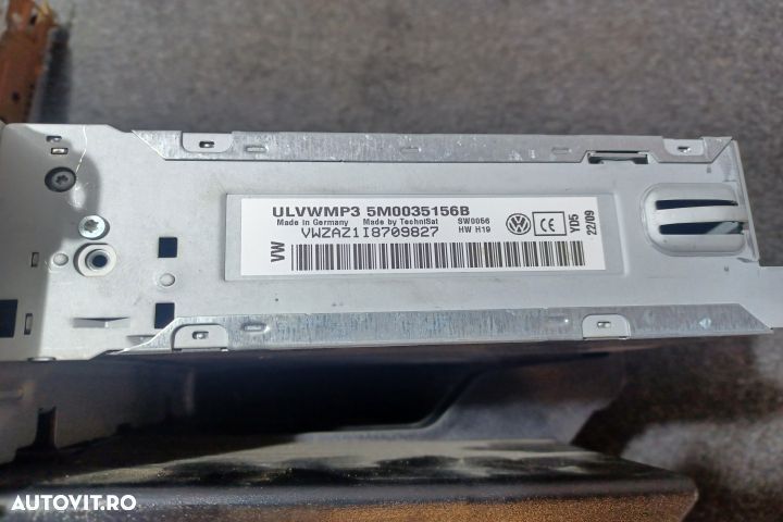 Radio cd 5M0035156B Volkswagen VW Polo 5 6R [2009 - 2015] Hatchback 5 - 4