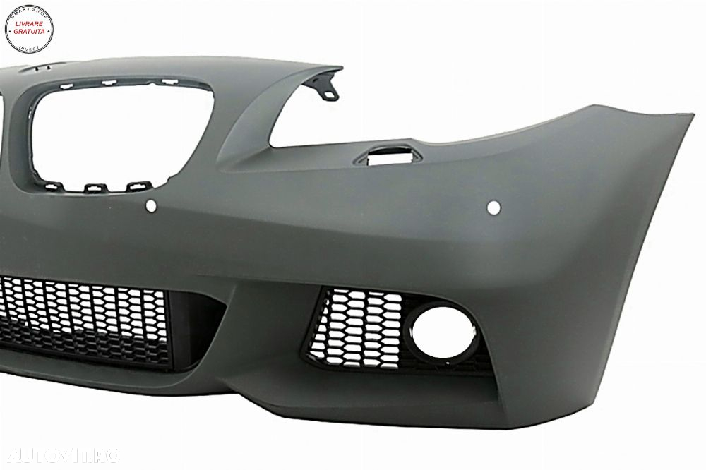 Bara Fata cu Grile Centrale BMW Seria 5 F10 F11 Non LCI (07.2010-2013) Sedan Touri- livrare gratuita - 6